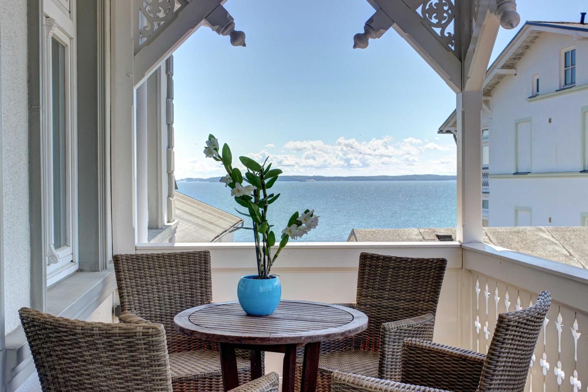 Villa Fernsicht - Wohnung Nr 1 - Mit Meerblick Sassnitz Zewnętrze zdjęcie
