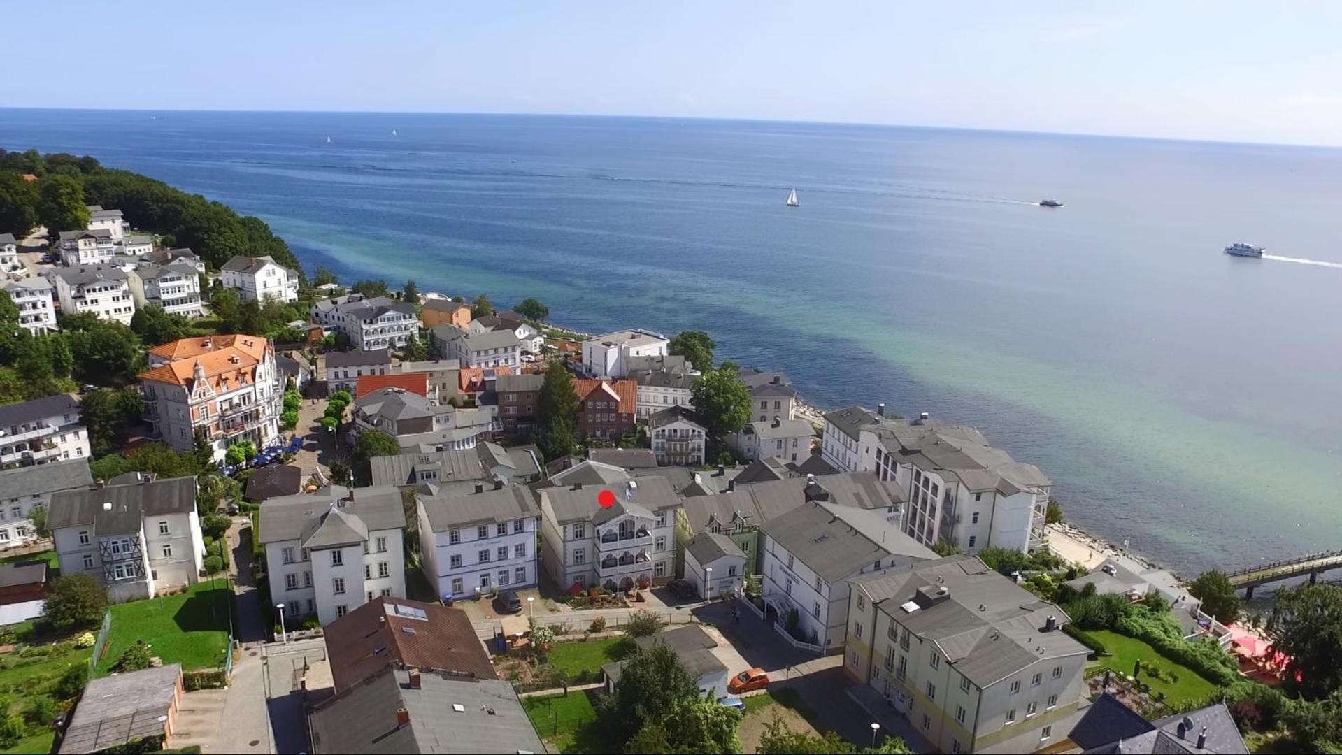 Villa Fernsicht - Wohnung Nr 1 - Mit Meerblick Sassnitz Zewnętrze zdjęcie