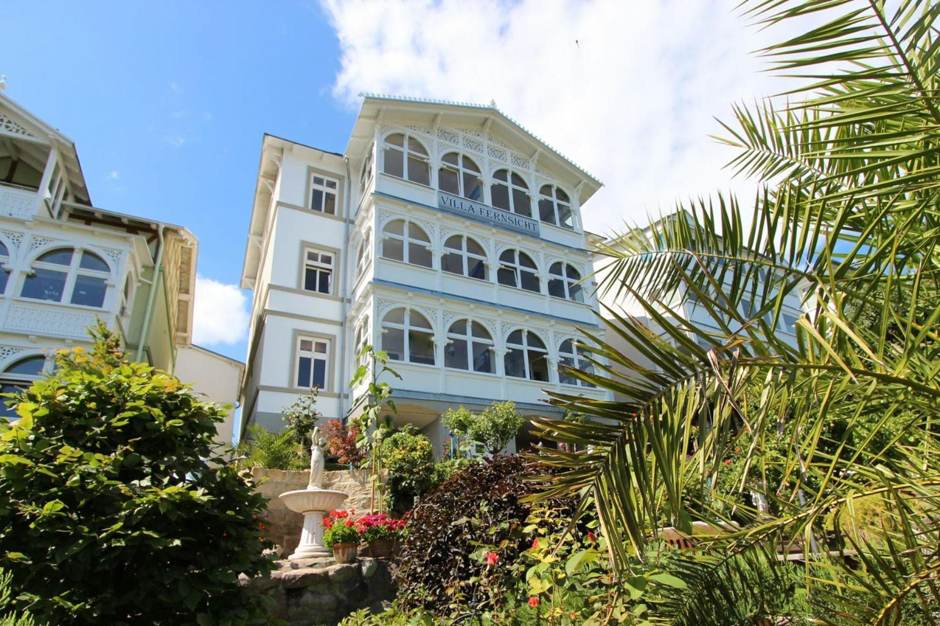 Villa Fernsicht - Wohnung Nr 1 - Mit Meerblick Sassnitz Zewnętrze zdjęcie