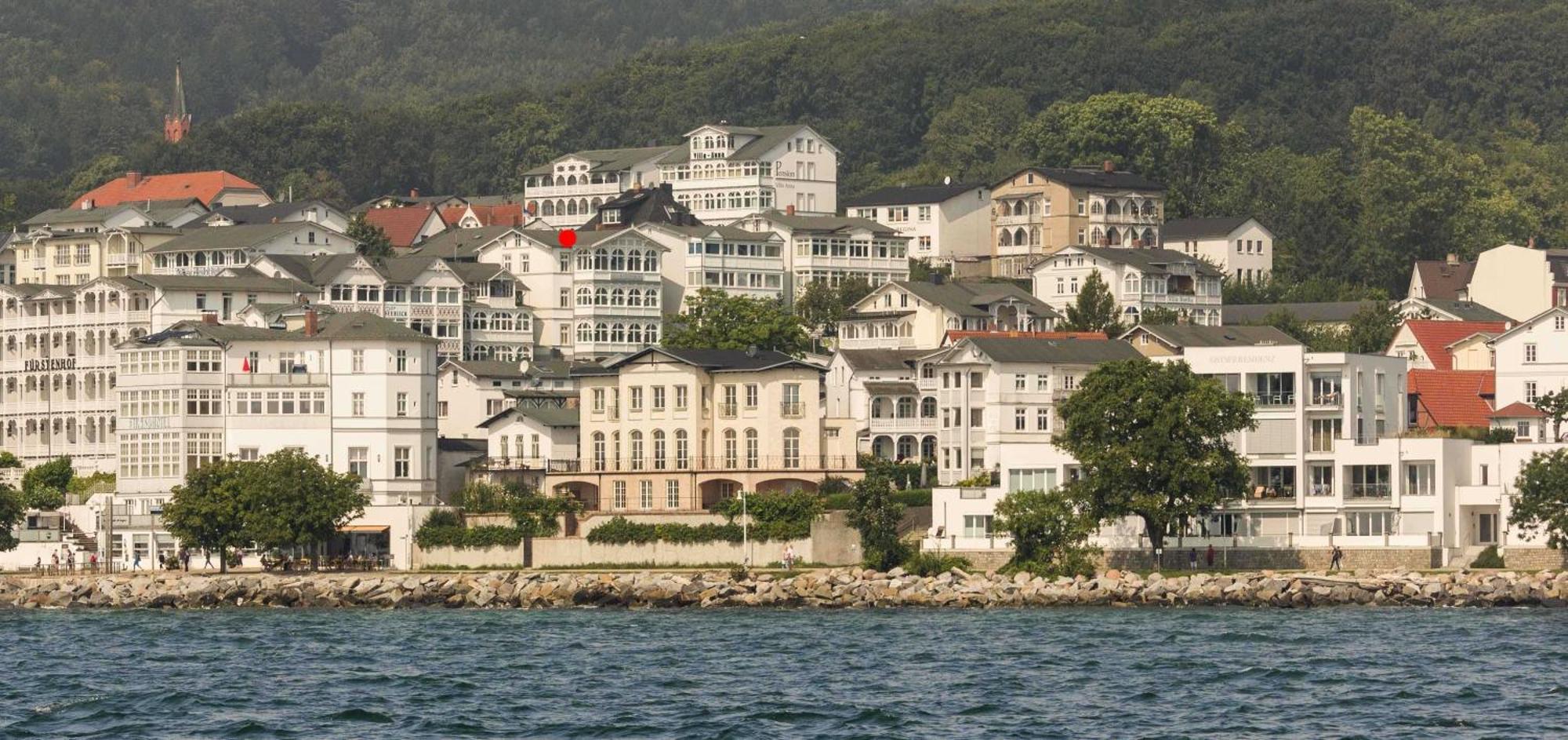 Villa Fernsicht - Wohnung Nr 1 - Mit Meerblick Sassnitz Zewnętrze zdjęcie