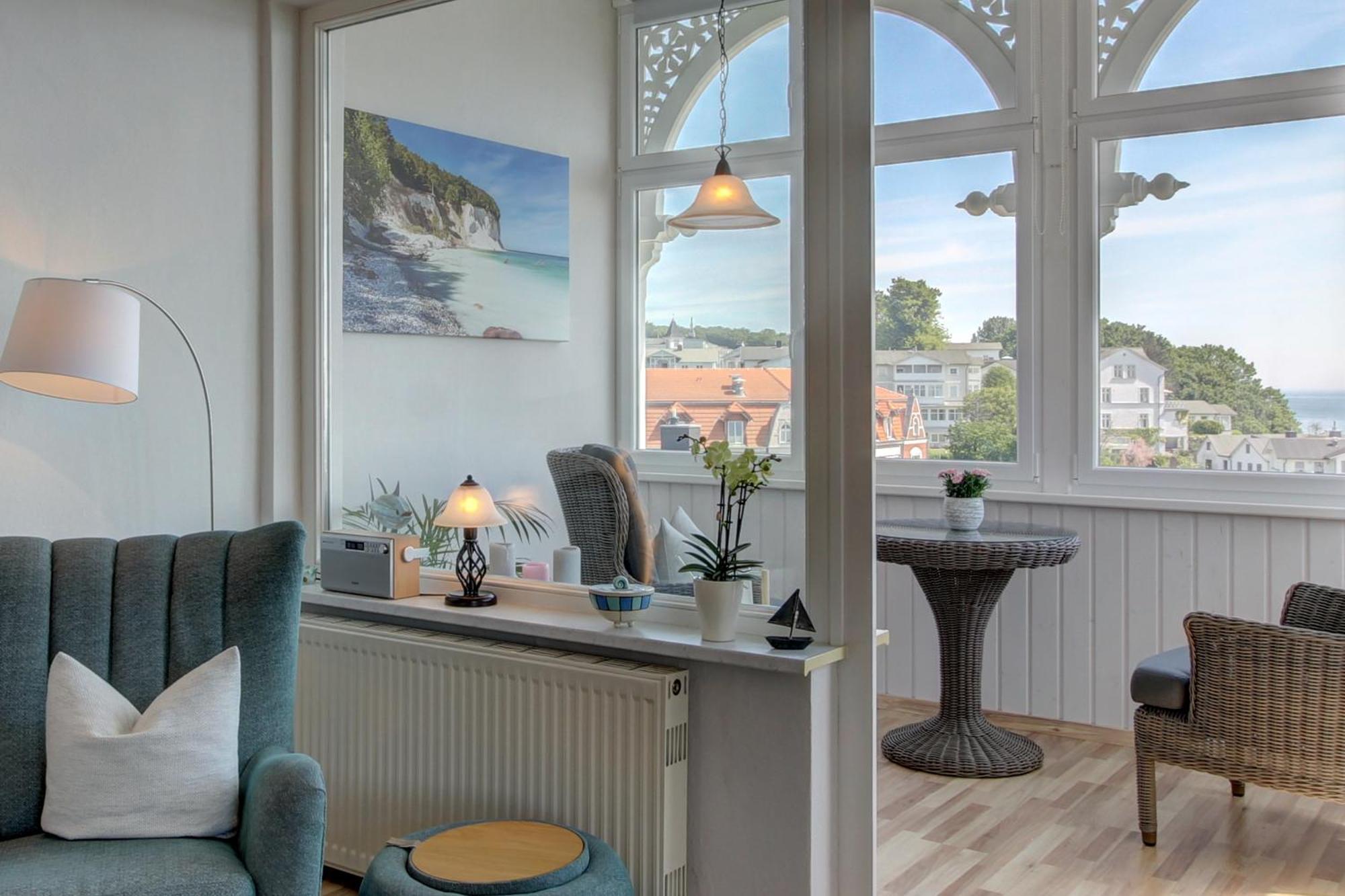 Villa Fernsicht - Wohnung Nr 1 - Mit Meerblick Sassnitz Zewnętrze zdjęcie